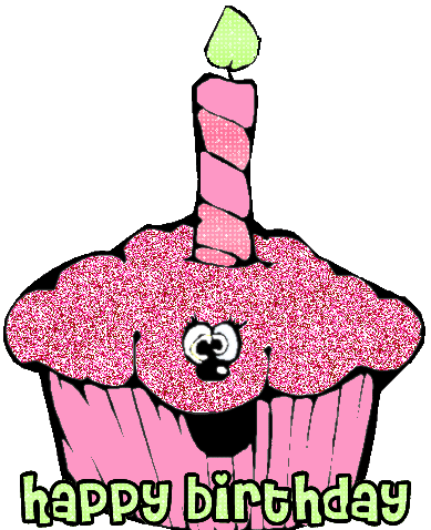 389x478 Image Of Birthday Cupcake Clipart