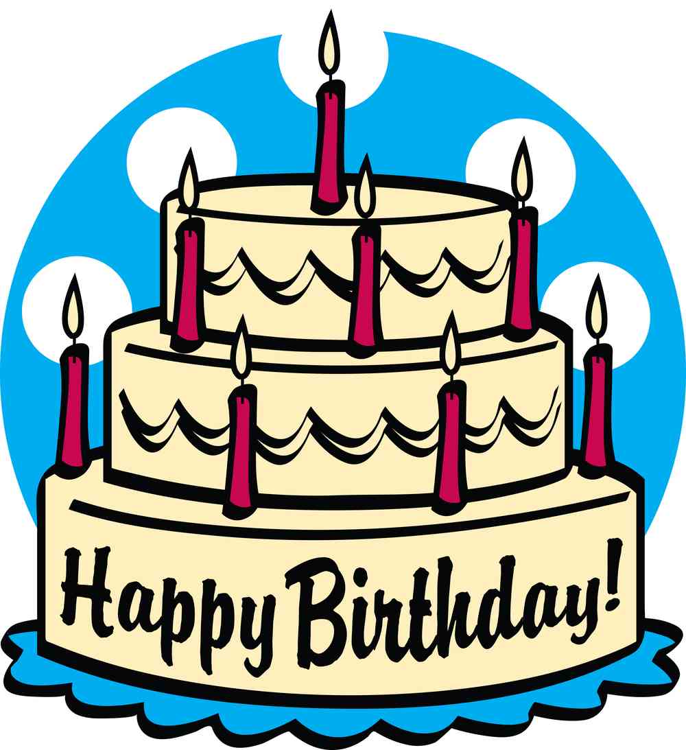 1000x1093 Happy Birthday Clip Art