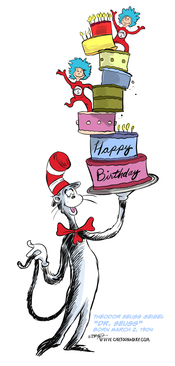 598x1247 Happy Birthday Dr. Seuss Cartoon