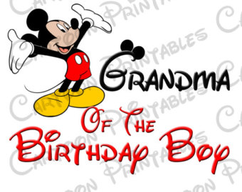 340x270 Mickey Mouse Brother Of The Birthday Boy Image Printable Clip