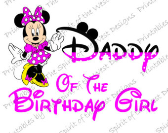 340x270 Sister Of The Birthday Girl Minnie Mouse Iron On Image Mouse Ears