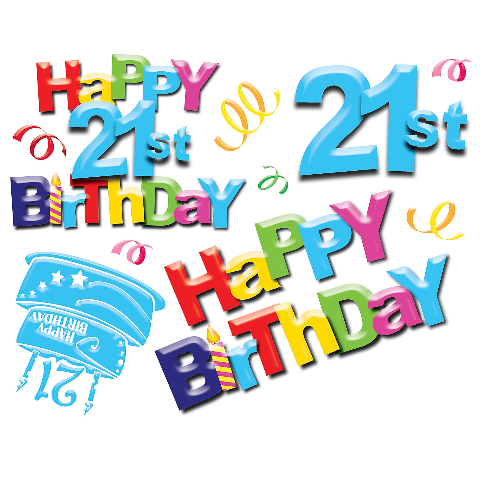 1600x1600 Comely 21st Birthday Pictures Clip Art Happy Free Download
