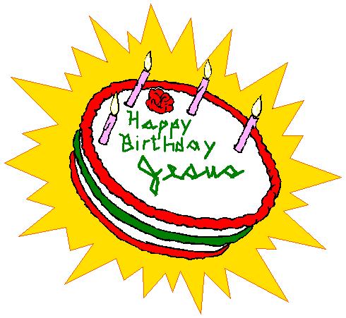 490x451 Happy Birthday Jesus Nativity Cakes For Christmas