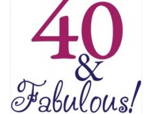 220x165 40th Birthday Clipart Happy 40th Birthday Free For Men Clipart Red