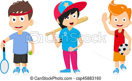450x277 Illustration Of Happy Kids Cartoon Stock Illustration