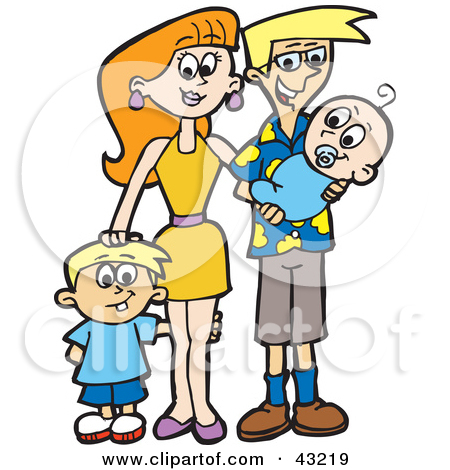 450x470 Happy Family Of 5 Clipart Clipart Panda