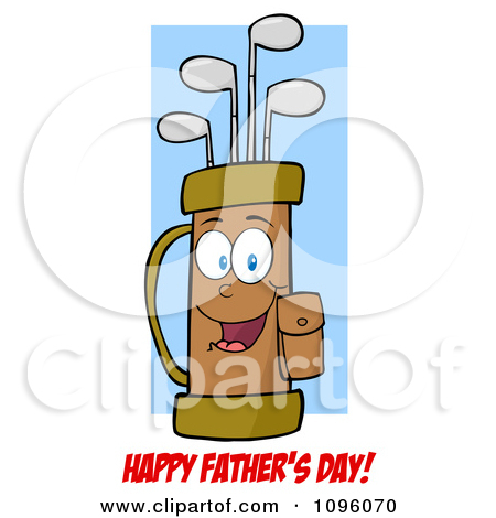 450x470 Fathers Day Golf Clipart