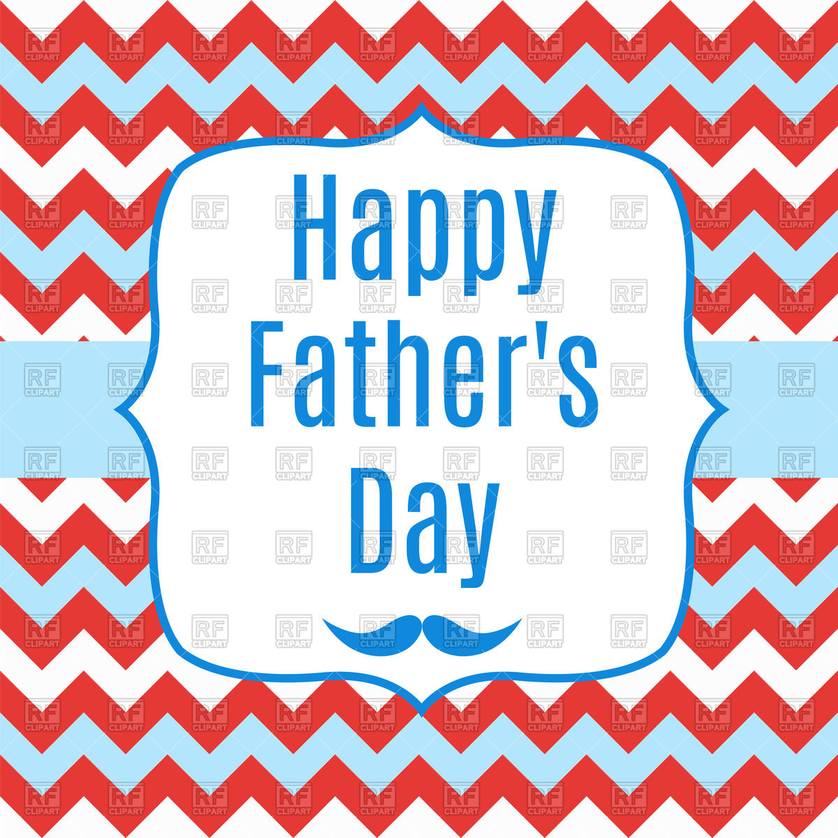 1200x1200 Happy Father's Day Background Royalty Free Vector Clip Art Image