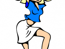 220x165 Happy Clipart Images Happy Girl Clip Art