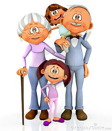 385x450 Clipart + Grandparents