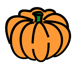 315x289 Halloween Pumpkins Clipart