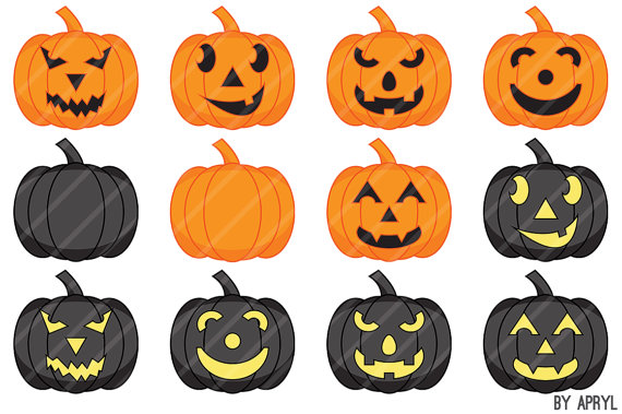 570x379 Halloween Clipart Cat Bat Jack O Lantern Pumpkin Spider Web Candy