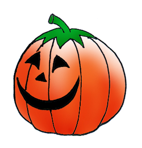283x295 Happy Fall Pumpkin Clipart