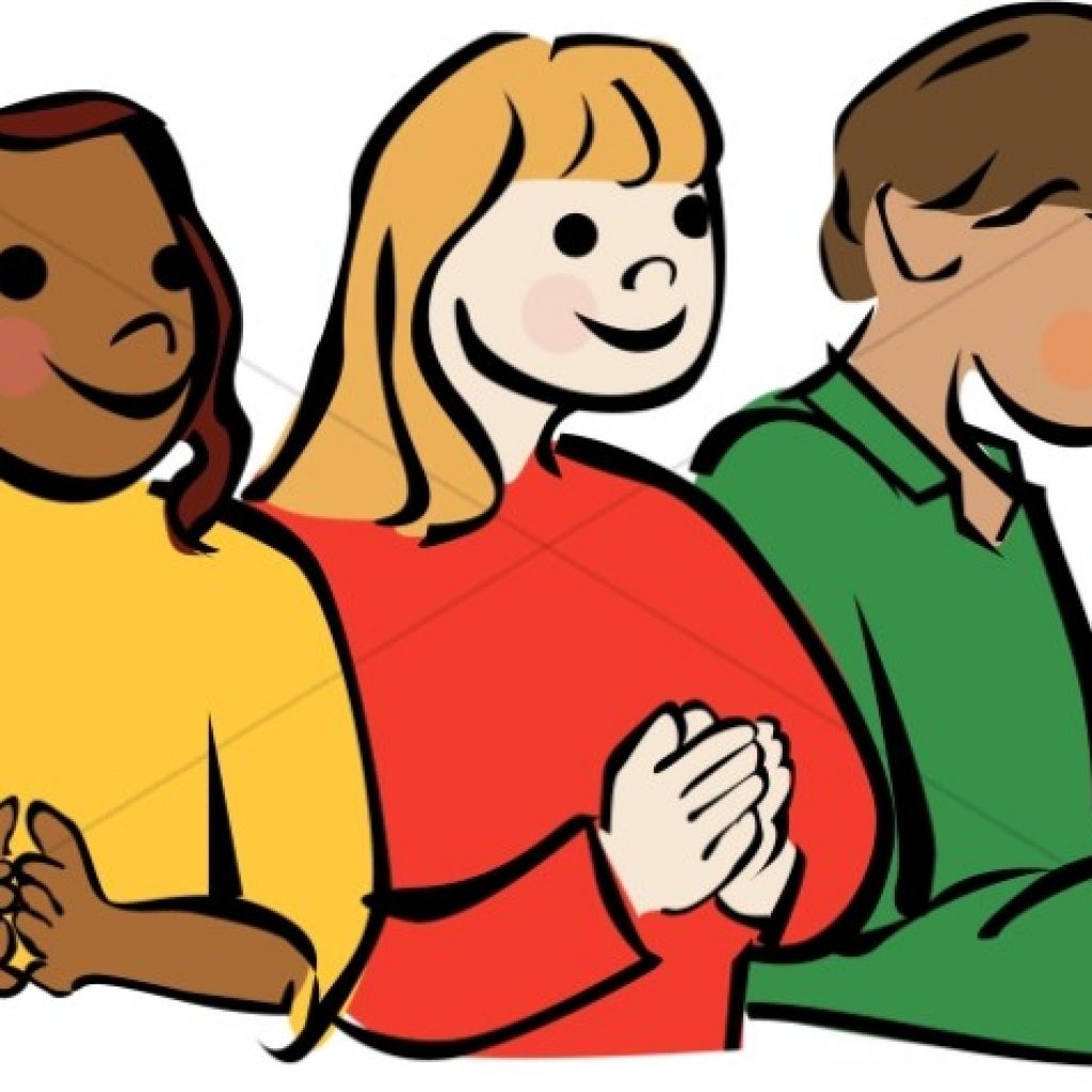 1024x1024 Child Praying Clipart Christian Children Church Kids Sharefaith