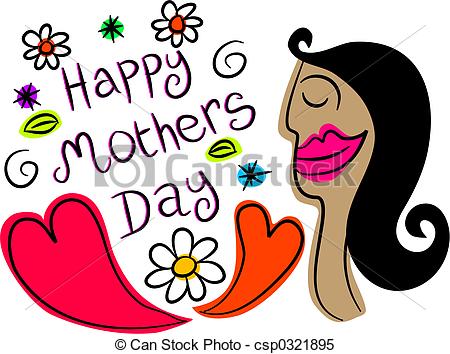 450x354 Happy Mothers Day Design Stock Illustrations