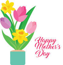 206x210 Mothers Day Clipart