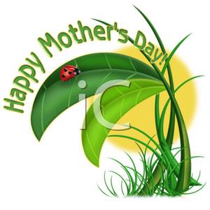 300x300 Clip Art Of Happy Mother's Day Garden