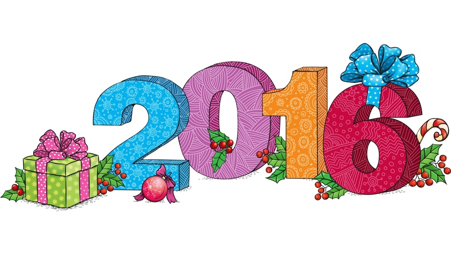 910x512 2016, New Year, Clipart, Happy New Year 2016 Clipart Wallpapers 78888