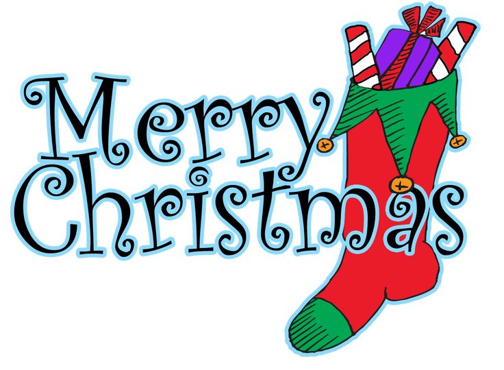 736x540 Merry Christmas Words Clipart Fun For Christmas