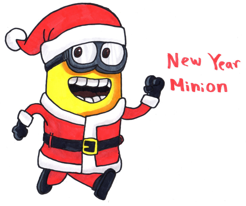 1024x856 New Year Clipart Minion