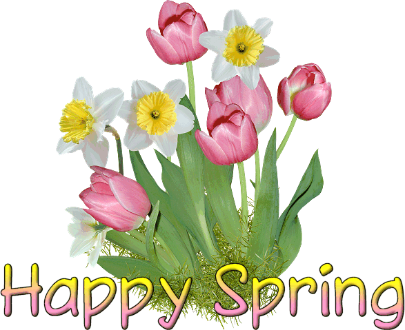 587x479 Happy Spring Clip Art
