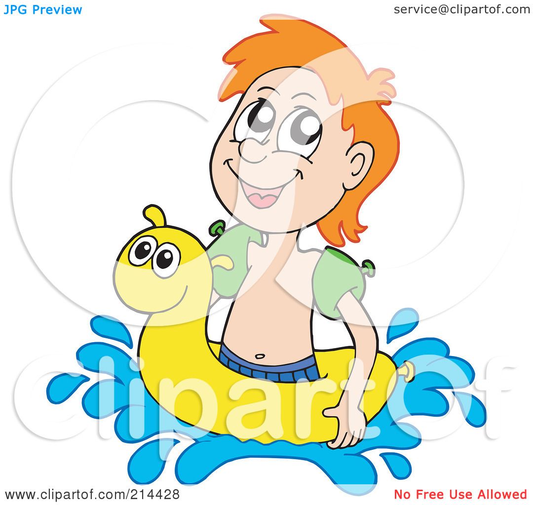 1080x1024 Royalty Free (Rf) Clipart Illustration Of A Happy Summer Boy