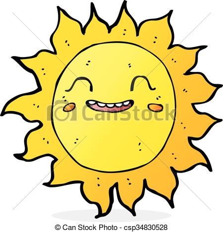 450x468 Cartoon Happy Sun.