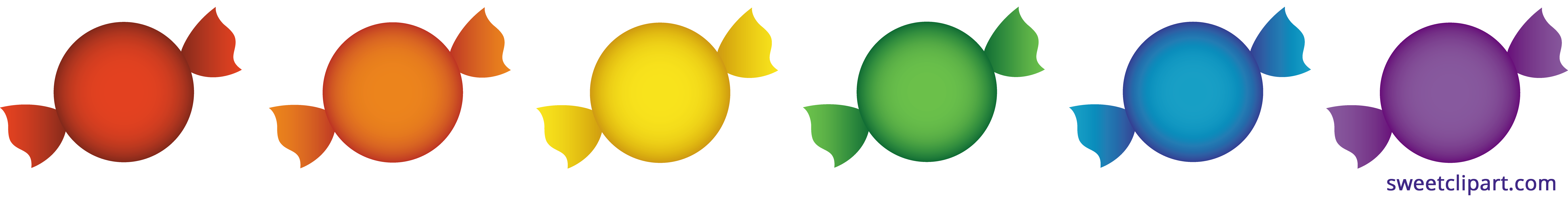 7018x891 Hard Candies Clipart 2 Clipart