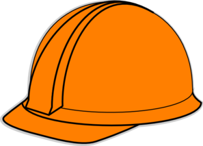 297x213 Orange Hard Hat Clip Art