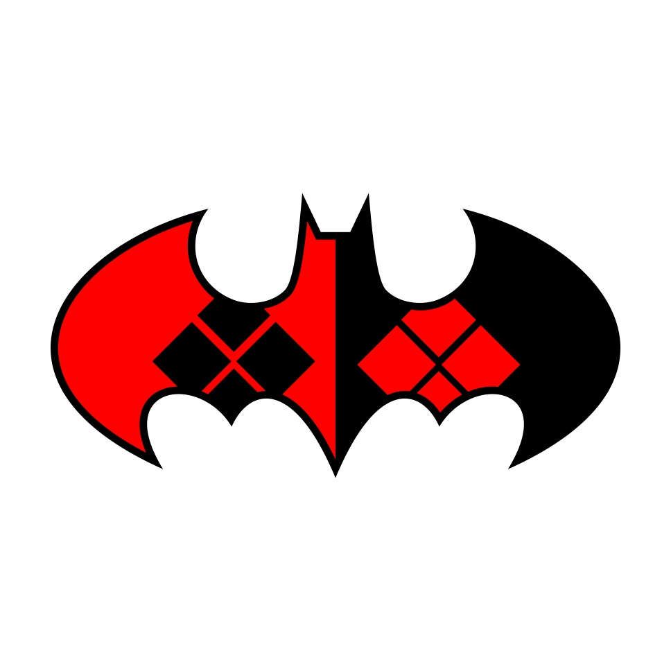 968x968 Harley Quinn Batman Graphics Svg Dxf Eps Png Cdr Ai Pdf Vector Art