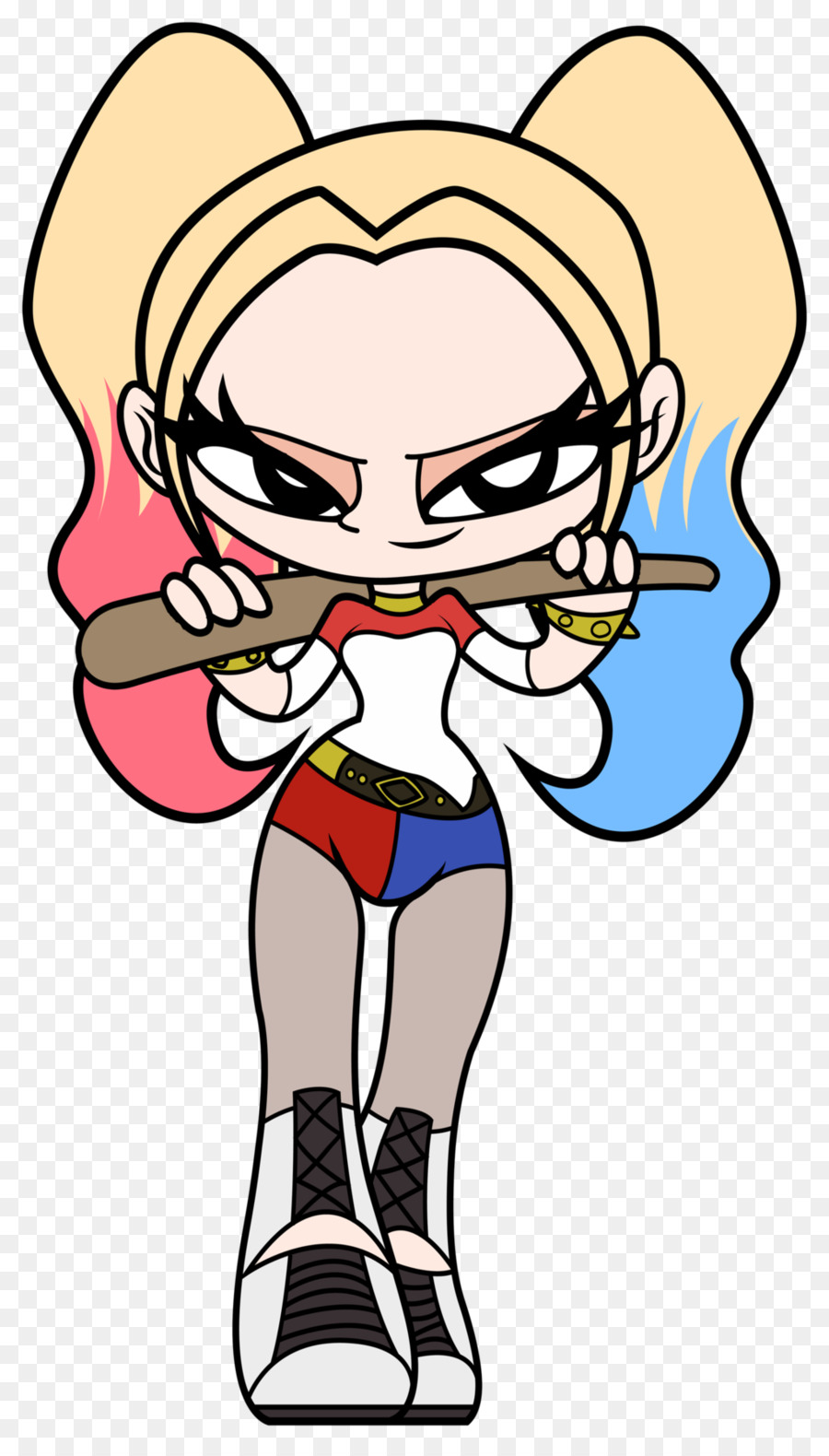 900x1580 Harley Quinn Youtube Joker Cartoon Clip Art
