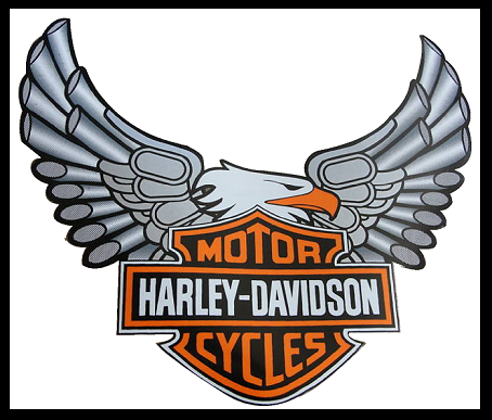 454x387 Harley Davidson On Harley Davidson Logo Motorcycles Clip Art Image