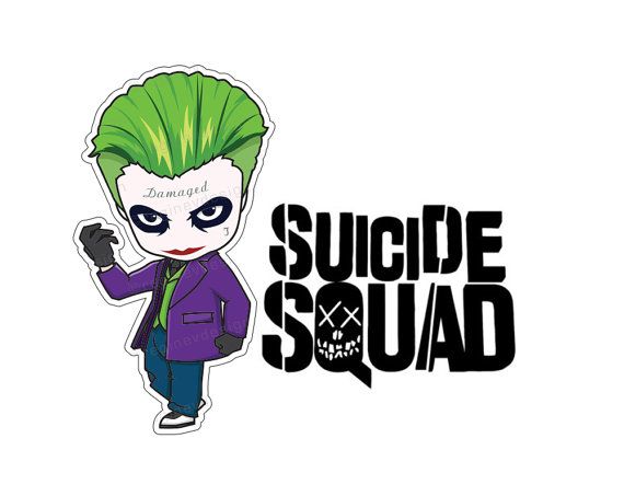 570x453 Joker Suicide Squad Clipart