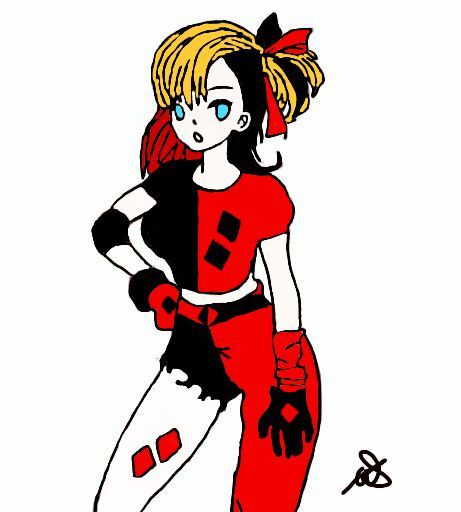 461x512 Digital Clipart Harley Quinn