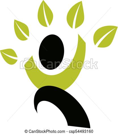 416x470 Vector Illustration Of Joyful Abstract Individual With Clip Art