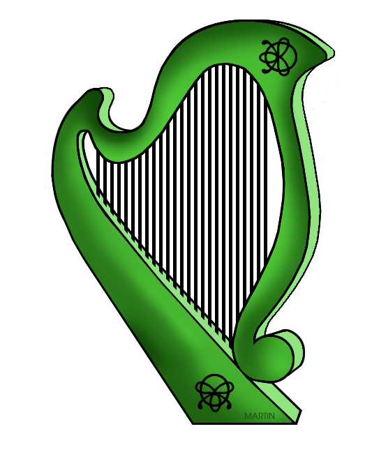 523x648 Celts Clip Art By Phillip Martin, Celtic Harp