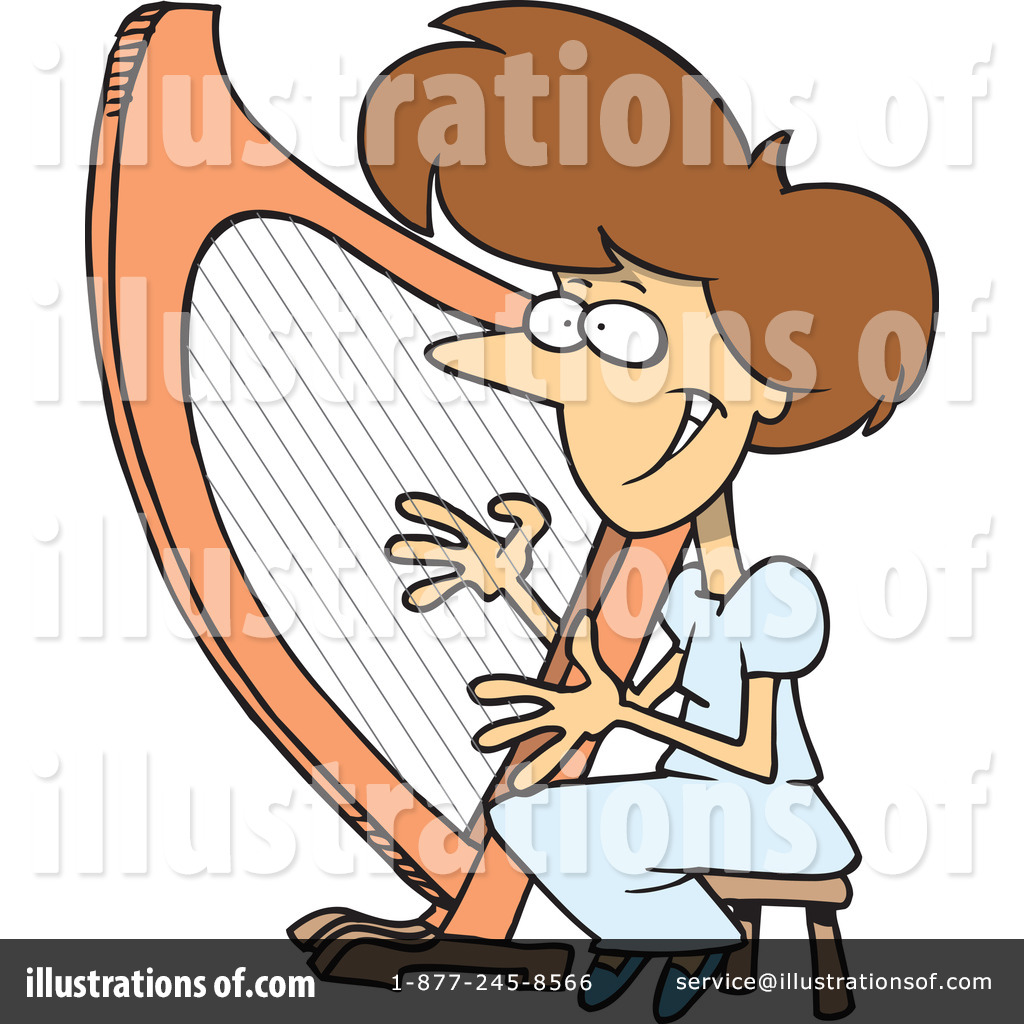 1024x1024 Harp Clipart