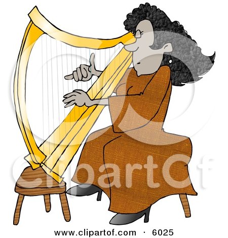 450x470 Harp Clipart Small Hand