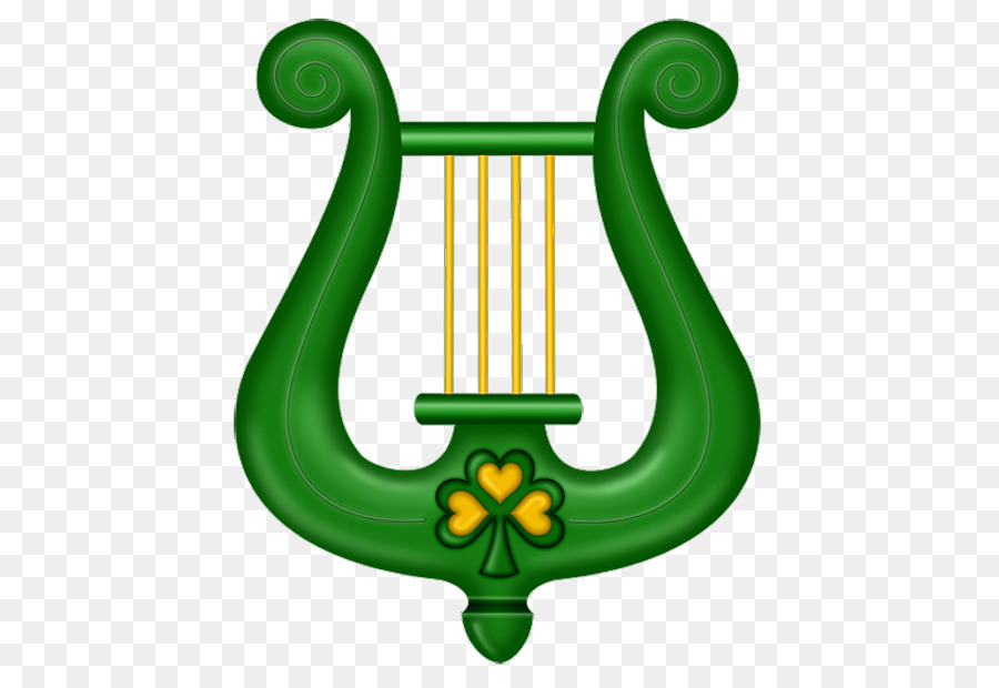 900x620 Ireland Saint Patrick's Day Celtic Harp Clip Art