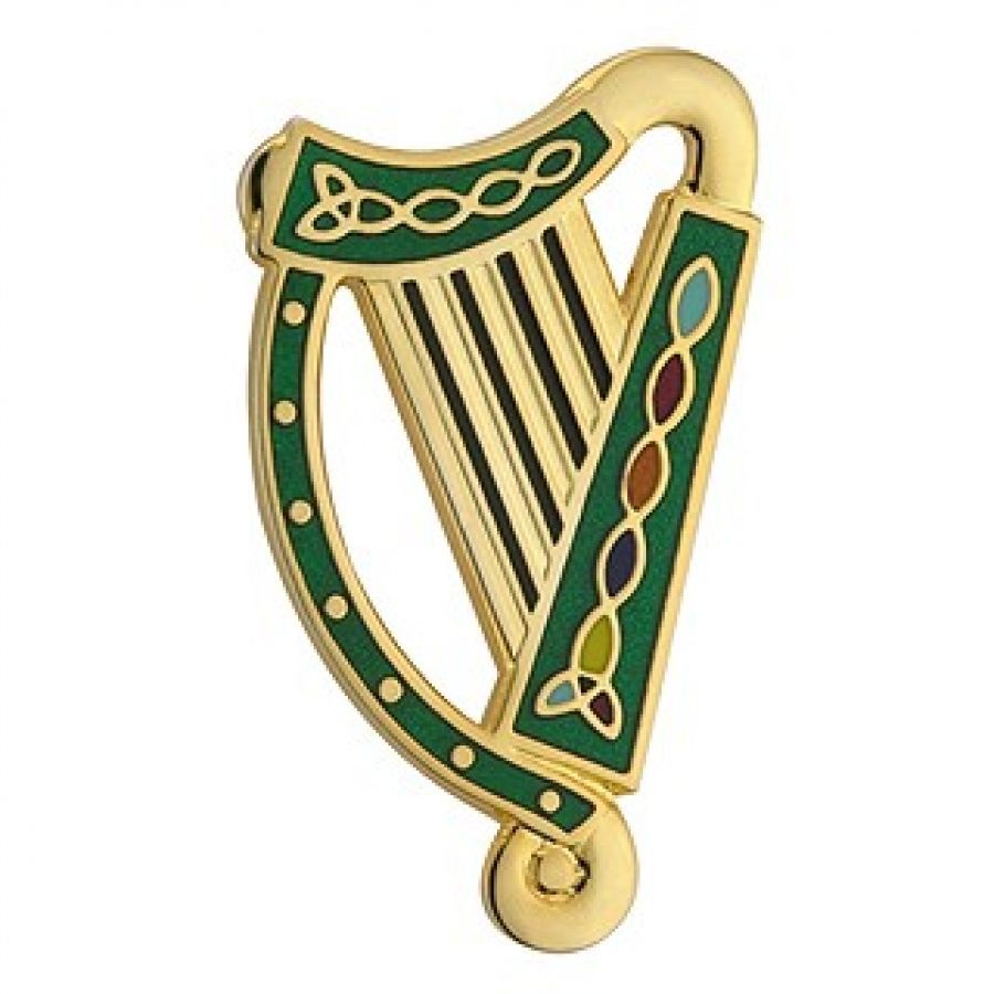 900x900 Celtic Harp Clip Art