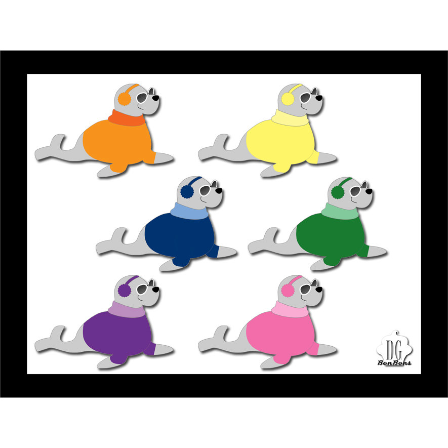 885x885 Gallery For Gt Baby Harp Seal Clipart