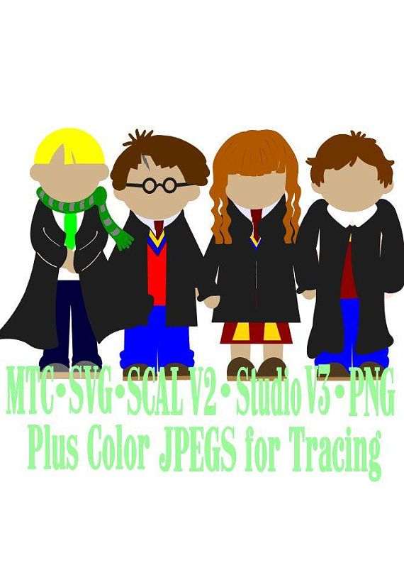 570x800 Paper Doll Bundle Of 4 Harry Potter