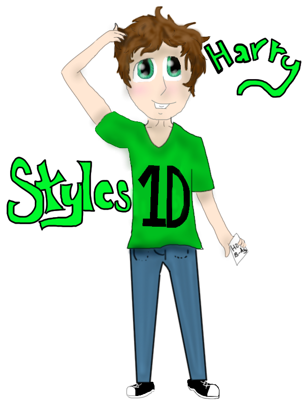 600x800 Harry Styles Chibi By Xxbluerazxx
