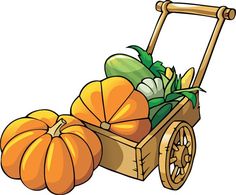 236x195 Fall Harvest Clipart
