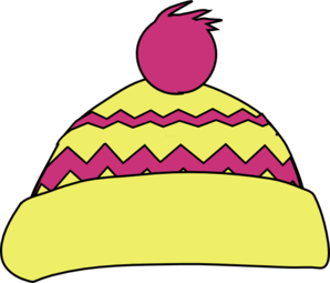 298x255 Pink Winter Hat Clip Art