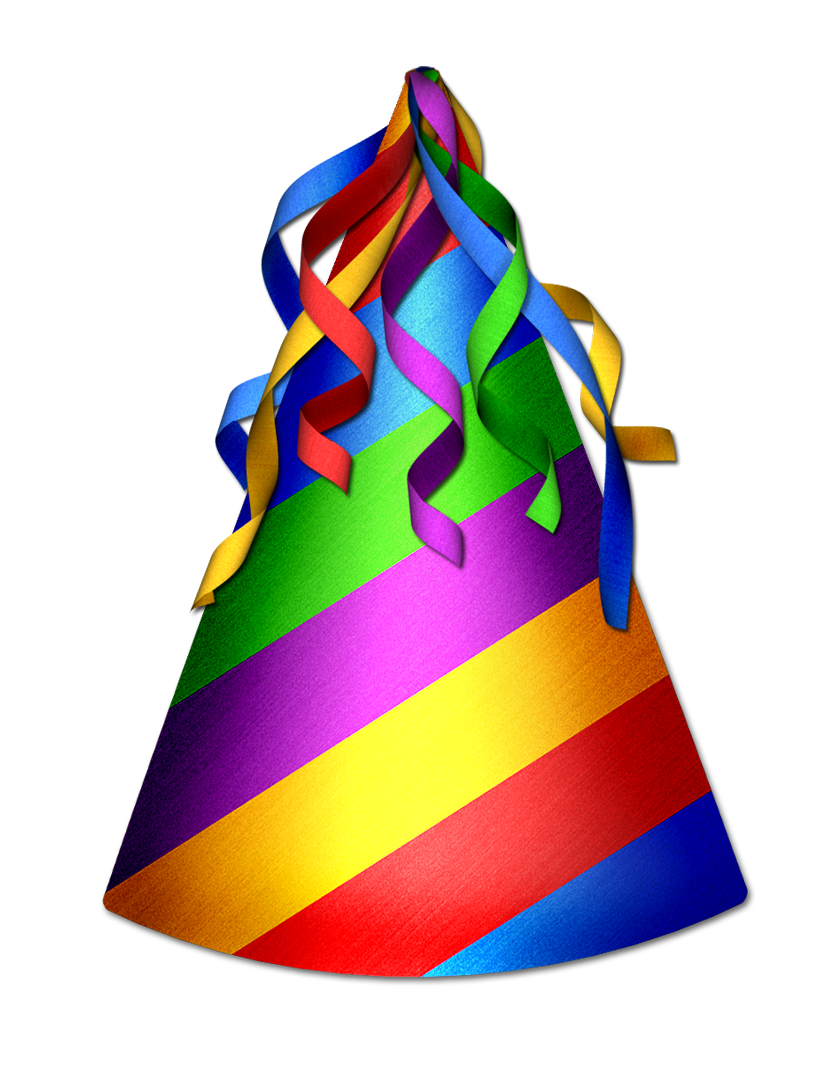 829x1087 Party Hat Clipart Transparent Background