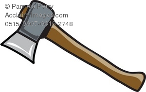 300x190 Hatchet Royalty Free Clip Art Picture