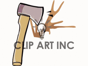 300x225 Hatchet.gif Clip Art Clipart Panda