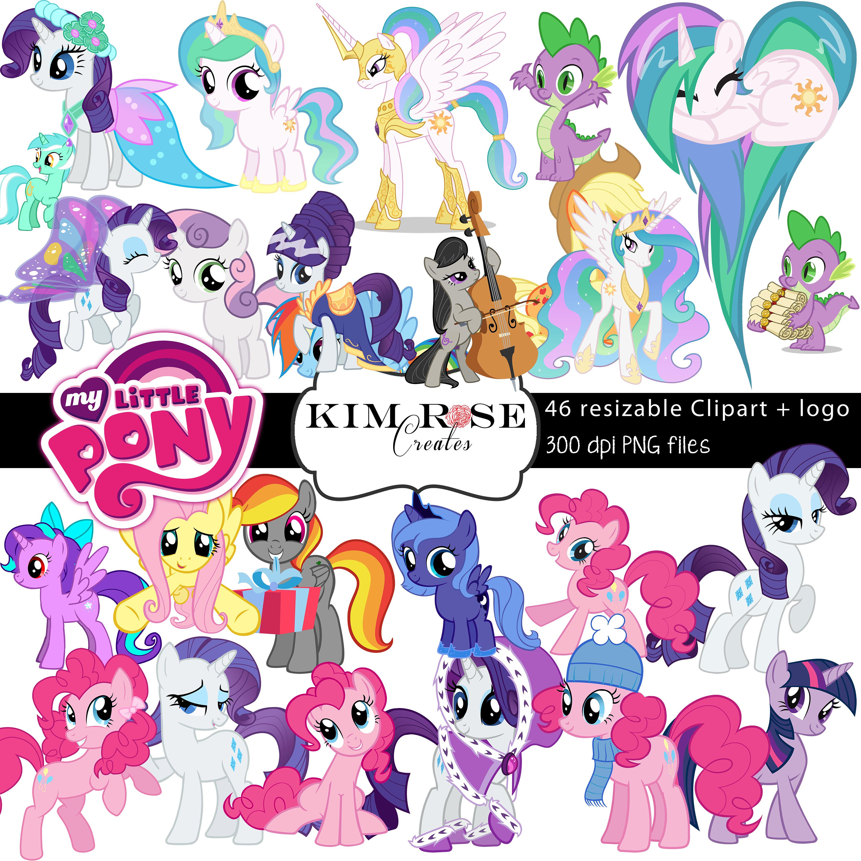 3000x3000 Article With Tag My Little Pony Clipart