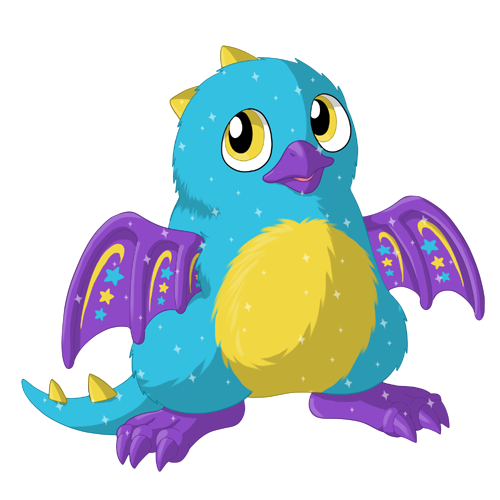 500x500 Shimmering Teal Draggles By Million Mons Project